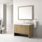 James Martin Vanities Hudson 48in Single Vanity, Light Natural Oak w/ 3 CM White Zeus Top 435-V48-LNO-3WZ - alternate 4